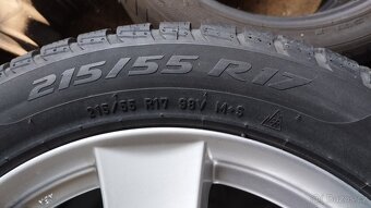 Škoda Superb III ALU kola Dezent 215/55/17 zimní - 3