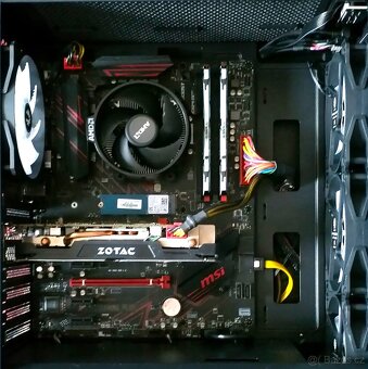 HERNÍ PC,Ryzen 5600X,GTX1070,16GB,SSD+SATA - 3