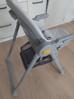Dětská jídelní židlička Kinderkraft Lastree Grey - 3