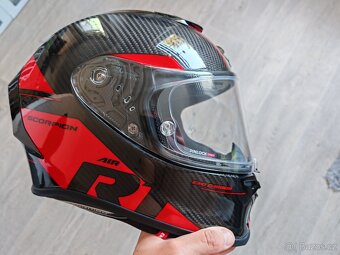 Scorpion EXO R1 Carbon air Rally vel. M - 3