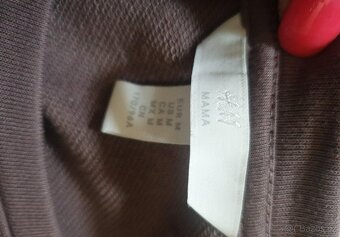 Těhotenské mikinové šaty H&M (mama) - 3