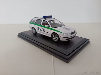 Škoda Octavia combi Policie,1:43,Abrex - 3