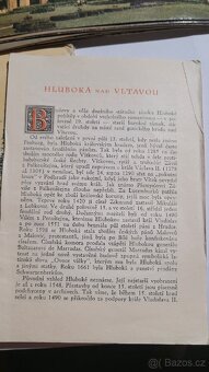 Pohlednice Hluboká nad Vltavou 1957 - 3