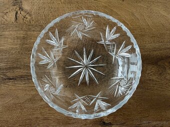 mísa - broušený křišťál - 3