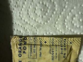 US Army K-Ration WWII – unikátní nález Orangeade Powder (80 - 3