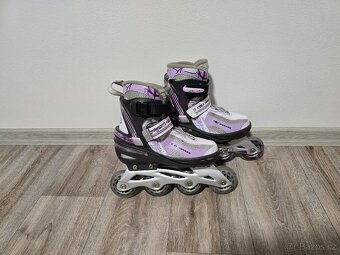 Kolečkové brusle WORKER Perleta 4236 vel. 35-38 - 3