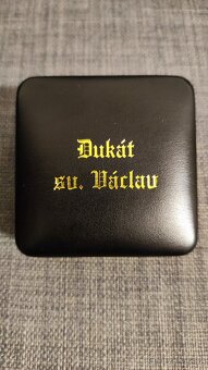 Zlatý Svatováclavský dukát 2024 + luxusní etue - 3