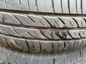 Plechová kola s pneu 165/70 R14 5x100 Fabia - 3