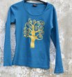 Petrolejové tričko se stromem - 3