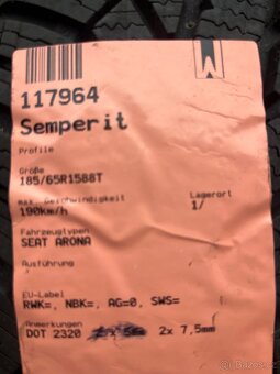 Zimní pneu 185/65/15 - 3