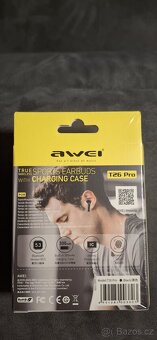 AWEI Bluetooth 5.3 sluchátka T26 Pro TWS
- 3