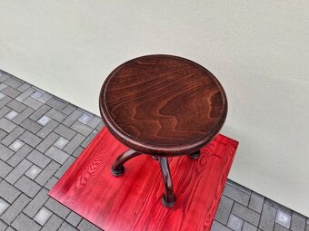 Secesní klavirní stolička THONET - 3