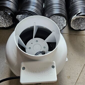Ventilátor Prima klima PK125-2. + potrubí combiflex - 3