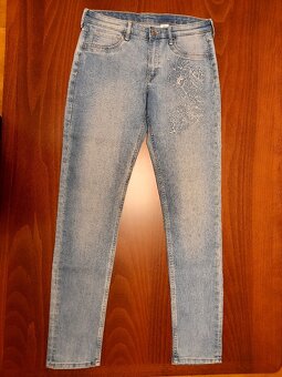 Dívčí džíny H&M, vel. 164 - 3