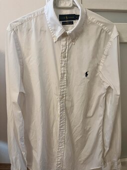 Bílá košile Ralph Lauren, Slim Fit, M - 3