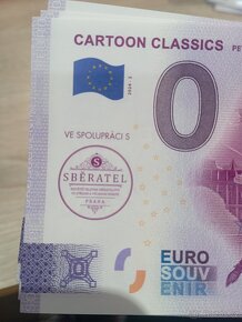 0 euro souvenir Peter Pan - pouze 1000 kusů těchto bankovek - 3