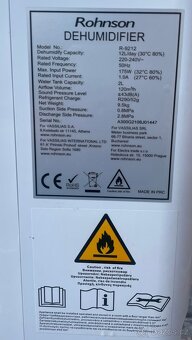 Odvlhčovač a ionizer vzduchu Rohnson R9212 - - 3