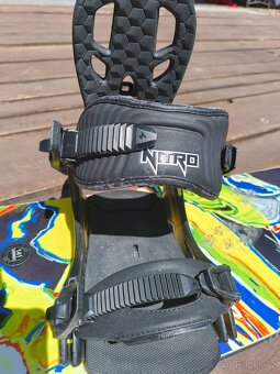 Vázání na snowboard Nitro Charger M - 3