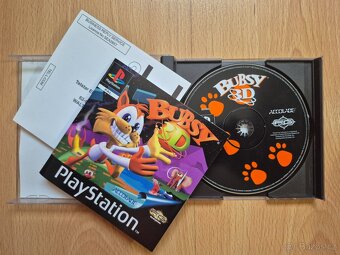 Predám hru na PS1 Bubsy 3D - 3