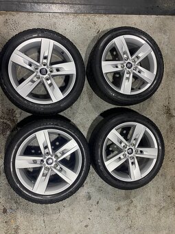 Alu SEAT 5x112 + pneu Goodyear 205/55R17. - 3