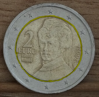 2 Euro - 2002 Rakusko  chyboražba ponuknite cenu. 022 - 3