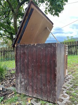 Zateplená psí bouda XL - 3