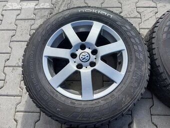 4x al kola 5x120 16 + pneu zimní 215/65 R16C - 3