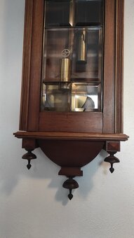 Starožitné závažové hodiny Gustav Becker s vteřinovkou. - 3