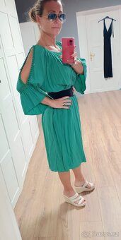 Nové vzdušné šaty uni size L - 3