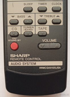 SHARP - dálkový ovladač - 3