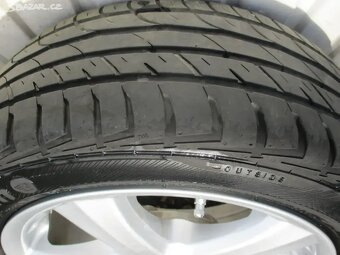 ALU kola 4x100 6,5x15 ET37 s pneu 205/55 R15 - 3