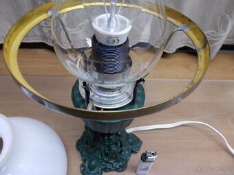 Litinová stolní lampa - 3