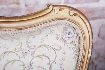 Elegantní sofa ve stylu Ludvíka Filipa - 3