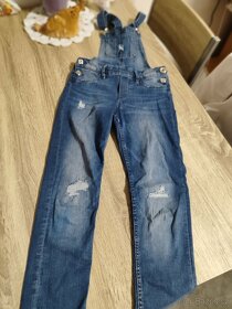 Prodám moc krásné laclové kraťase DENIM vel. 140 - 3