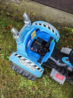 Dětský elektrický traktor Kingdom s výklopnou korbou - 3