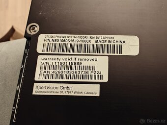 Gainward Phoenix GTX 1060 6GB "GS" edice - 3