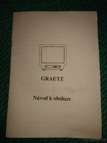 Prodám televizor značky Graetz 34 cm - 3