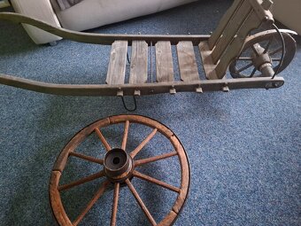 Dřevěný trakař - 3