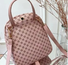 Nový růžový mini batoh - 3