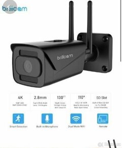 Wifi IP kamera 4k brillcam - 3