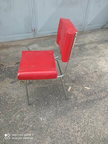 Retro židle chrom - 3