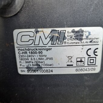 Tlaková myčka CMI - 3