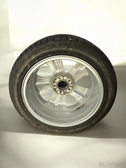 Zánovní originální alu kola Mercedes 5x112 r17 + 235/45 - 3
