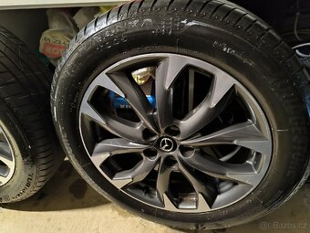 ALU kola Mazda CX5 5x114,3 R19 Originál, pneu letní 7mm - 3