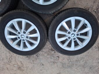 Alu kola 16" Škoda Minoris 5x112 pneu 205/55R16 - 3