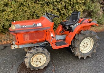 Malotraktor Kubota B-40, 14 koní, traktor 4x4 - 3