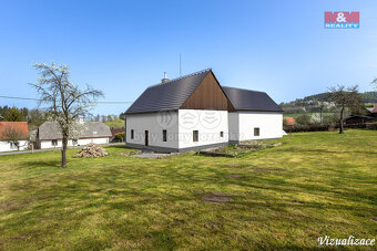 Prodej, Apartmánový dům, pozemek 2490 m2, Strašín, Lazny - 3