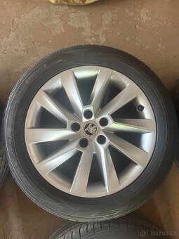 ALU Sada orig. Škoda Superb III R17 - 3