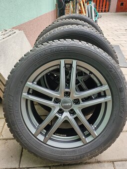 sada alu disků DEZENT graphite r 18 + zimní pneu - 3