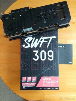 Grafická karta-Radeon RX 6700 10GB GDDR6 XFX SWIFT - 3